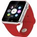 Resigilat! Ceas Smartwatch cu Telefon iUni A100i, BT, LCD 1.54 Inch, Camera, Rosu